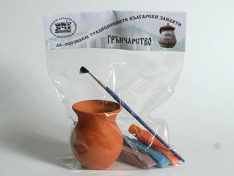 Комплект за рисуване - вазичка G09004