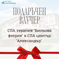 СПА терапия "Билкова феерия" в СПА център "Александър"